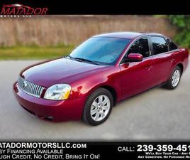 2005 MERCURY MONTEGO LUXURY