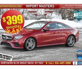 USED 2018 MERCEDES-BENZ E-CLASS 4MATIC