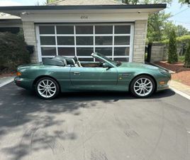 2001 ASTON MARTIN DB7 VANTAGE VOLANTE CONVERTIBLE WITH 19,400 MILES