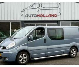 RENAULT TRAFIC CABINE RENAULT TRAFIC 2.0 DCI 84KW 115PK DC DUBBELE CABINE L2H1 AIR — BESTELAUTO'S — MARKTPLAATS