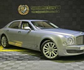 2014 BENTLEY MULSANNE 6.8 V8 MULLINER DRIVING SPEC 4DR AUTO SALOON PETROL AUTOMATIC