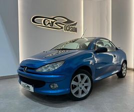 PEUGEOT 206 CC PEUGEOT 206 CC 1.6 AUTO QUIKSILVER