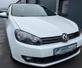 VOLKSWAGEN GOLF CABRIOLET VOLKSWAGEN GOLF VI CABRIO 1.6TDI*NAV*SHZ*TEM*START/STOP*PDC