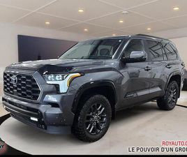TOYOTA SEQUOIA 2024 PLATINUM 4WD | APPLE | ANDROID | TOIT PANORAMIQUE