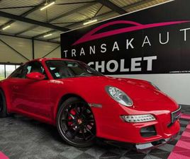 PORSCHE 911 CARRERA COUPE 997 S COUPE 3.8I ROUGE INDIEN AVEC PACK CARBONE + ECHAPP SPORT