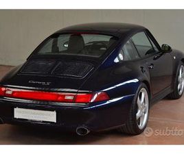 PORSCHE 993 CARRERA S - ITALIANA - FATTURE PORSCHE