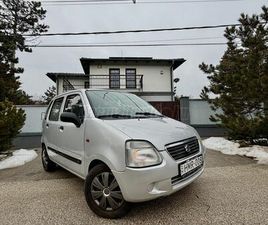 SUZUKI WAGON R+ 1.3 GLX (5 SZEMÉLYES ) 2DB GYÁRI KULCS -EL ABLAK -EL TÜKÖR -SZERVOKORMÁNY -2XLÉGZSÁK -AZONNAL ELVIHETŐ
