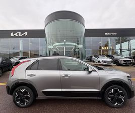 KIA E-NIRO EV K4 5DR AUTO, *WARRANTY TILL 2030* BLUETOOTH, LANE DEPARTURE WARNING, REAR PARKING SENSORS, SAT NAV, MULTI-FUNCTION STEERING WHEEL,