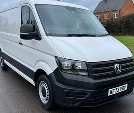2023 VOLKSWAGEN CRAFTER 2.0TDI STARTLINE 140PS L2H1 MWB LOW ROOF WHITE VAN EU6