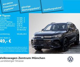 VOLKSWAGEN TIGUAN 2.0 TSI 4MOT R-LINE BLACKSTYLE AHK IQ.LIG