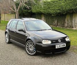 2004 [53] VOLKSWAGEN GOLF R32 3.2 V6 PETROL 4 MOTION MK4 5DR MANUAL ULEZ BLACK