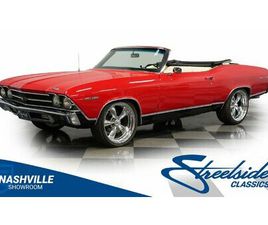 CHEVROLET MALIBU CABRIOLET 1969 CHEVROLET MALIBU