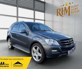 2011 MERCEDES-BENZ M CLASS ML300 CDI BLUEEFFICIENCY GRAND EDITION 5DR TIPAUTO ESTATE DIESEL AUTOM...