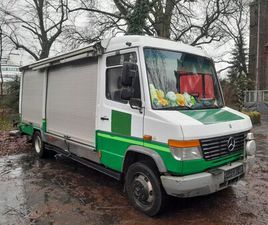 MERCEDES VARIO 814 VERKAUFSWAGEN ÜBERARBEITET GRÜNE PLAK. TOPTÜV