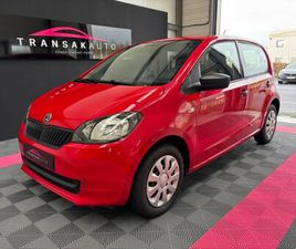 SKODA CITIGO SKODA CITIGO 1.0 12V MPI 60 CH ACTIVE ( CLIMATISATION, BLUETOOTH, GPS )