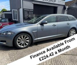 JAGUAR XF SPORTBRAKE D200 2013 JAGUAR XF 2.2TD PREMIUM LUXURY (200PS) (START/STOP) SPORTBRAKE 5D AUTO