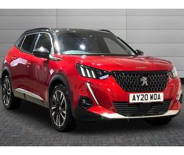 PEUGEOT 2008 1.2 PURETECH GT LINE EURO 6 (S/S) 5DR