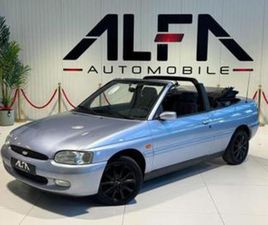 FORD ESCORT CABRIO XR3I ② FORD ESCORT 1.8I XR3I *CABRIO*RECARO*ANCETRE*GARANTIE — OLDTIMERS & ANCÊTRES — 2EMEMAIN
