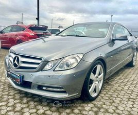 MERCEDES CLASSE E 220 CDI COUPE ANNO 2011 KM 111.000 CERTIFICATI