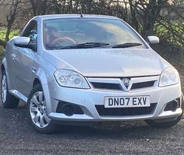2007 VAUXHALL TIGRA 1.4 TIGRA 1.4I 2DR CONVERTIBLE PETROL MANUAL