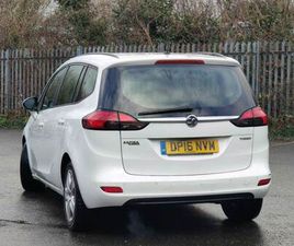 VAUXHALL, ZAFIRA, MPV, 2016, MANUAL, 1364 (CC), 5 DOORS