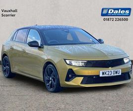 VAUXHALL ASTRA 2023 VAUXHALL ASTRA ASTRA 1.2 TURBO 130 GS LINE 5DR HATCHBACK HATCHBACK PETROL MANUAL