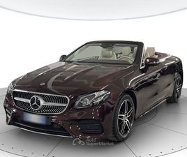 MERCEDES CLASSE E E 220 220D CABRIO PREMIUM PLUS 4MATIC AUTO