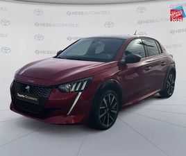 PEUGEOT 208 1.2 PURETECH 100CH SS GT LINE D'OCCASION - HESS AUTOMOBILE