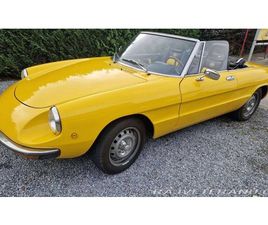 ALFA ROMEO SPIDER DUETTO ALFA ROMEO SPIDER 1600 1978