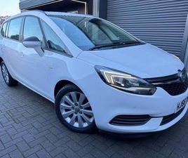 2017 VAUXHALL ZAFIRA 1.4T DESIGN 5DR MPV PETROL MANUAL