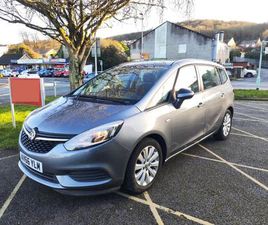 2017 VAUXHALL ZAFIRA 1.4T DESIGN 5DR AUTO MPV PETROL AUTOMATIC