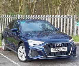 AUDI A3 SPORTBACK 40 TFSI E 40 TFSI E S LINE 5DR S TRONIC