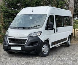 2020 PEUGEOT BOXER 435 L3H2 17 SEAT NON-D1 LIGHTWEIGHT MINIBUS WITH A/C, NAV, SENSORS, RAMP MINIB...