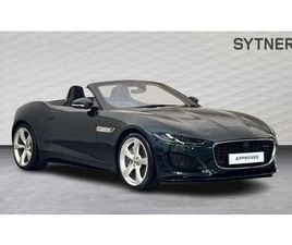 JAGUAR F-TYPE CABRIOLET P300 JAGUAR F-TYPE CONVERTIBLE 2.0 P300 R-DYNAMIC 2DR AUTO