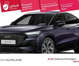 AUDI Q4 E-TRON SPORTBACK 50 QUATTRO S LINE | AHK |