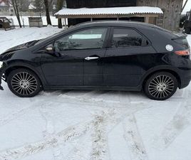 HONDA CIVIC UFO 1.8 BENZYNA 2008 – PO KOLIZJI, SILNIK BDB LUBENKA • OLX.PL