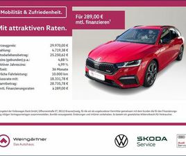 SKODA OCTAVIA WAGON RS SKODA OCTAVIA COMBI RS PLUS, AHK, HEADUP, CANTON, ACC