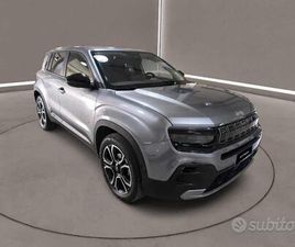 JEEP AVENGER JEEP AVENGER - AVENGER 1.2 TURBO 100 CV SU U147122