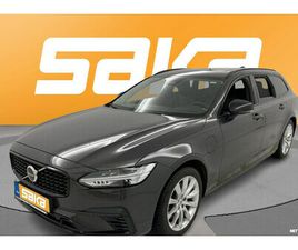 VOLVO V90 T6 T6 AWD LONG RANGE PLUS DARK AUT ** TULOSSA / VETOKOUKKU / H/K / PANORAMA / P.KAMERA / SPORTTINAHAT MUISTILLA / ACC **