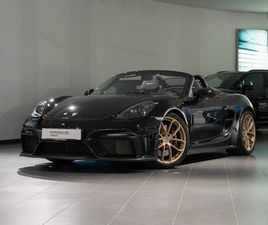 PORSCHE 718 BOXSTER SPYDER PORSCHE 718 SPYDER