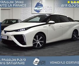 TOYOTA MIRAI HYDROGENE H2O-29.850KM-1ÈRE MAIN-BLANC NACRÉ-CUIR-GPS-CAMÉRA-SIÈGES CHAUFFANTS-CRIT'AIR 0-TRÈS RARE-HISTORIQUE TOYOTA-GARANTIE 6 MOIS