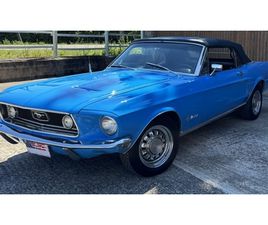FORD MUSTANG CABRIOLET FORD MUSTANG 1968 CABRIOLET A ENCAMP