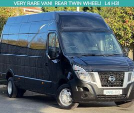 2017 NISSAN NV400 2.3TD SE L4H3 145 (EU6)(RWD)(S/S) 3500