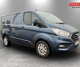 FORD TRANSIT CUSTOM 2.0 ECOBLUE 130PS LOW ROOF LIMITED VAN