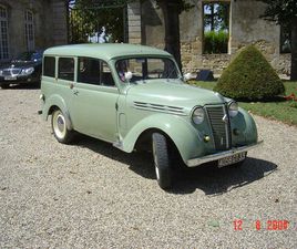 VOITURE DE COLLECTION RENAULT