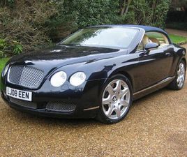 BENTLEY CONTINENTAL GTC JUST SERVICED WITH NEW TYRES 2008