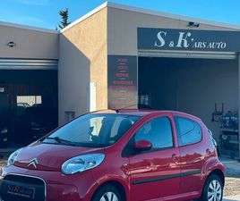 CITROËN C1 1.0 I - 5 PORTES - 68 CV - MOTEUR À CHAINE - FAIBLE KM RÉEL - CLIMATISATION - VITRES ÉLECTRIQUES - LECTEUR RADIO CD - VÉHICULE FRANÇAIS - EXCELLENT É