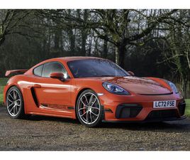 2022 PORSCHE (718) CAYMAN GT4 - 233 MILES