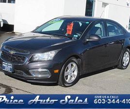 2015 CHEVROLET CRUZE 1LT AUTO 4DR SEDAN W/1SD