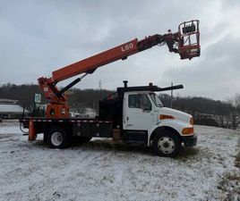 2009 STERLING ACTERRA + L60 ELLIOT CRANE TRUCK W/ GENERATOR FOR SALE